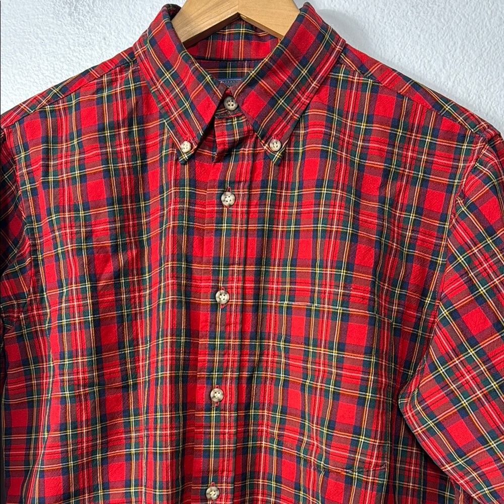 Vintage Pendleton Wool Men's Royal Stewart Tartan Shirt‎